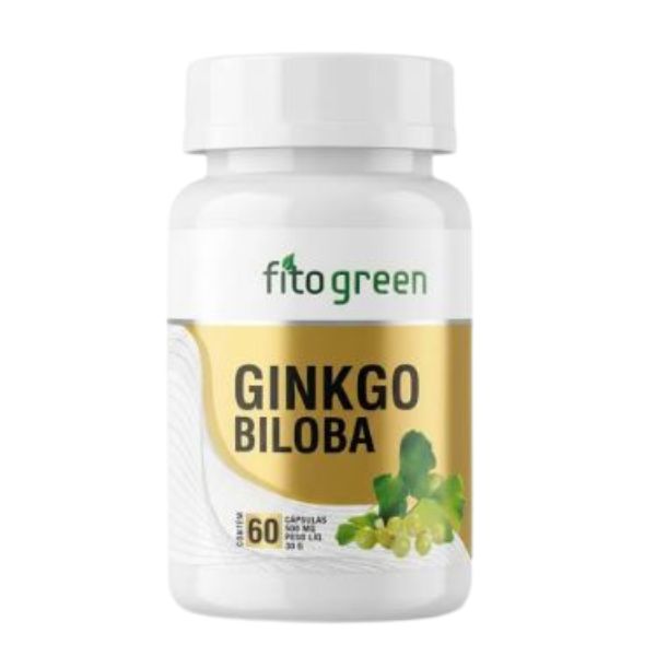 GINKGO BILOBA - 60 CAPSULAS - FITO GREEN